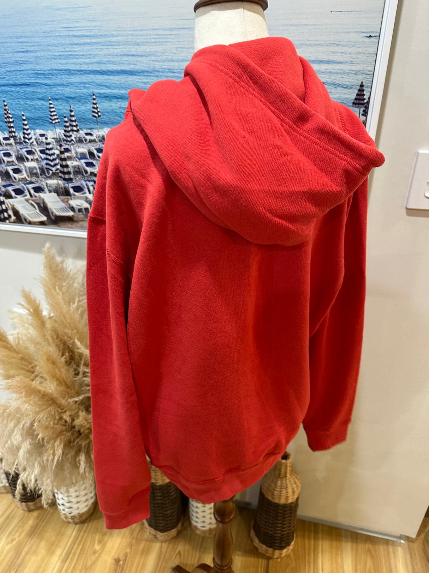 Polo Ralph Lauren Hooded Red Jacket Medium 