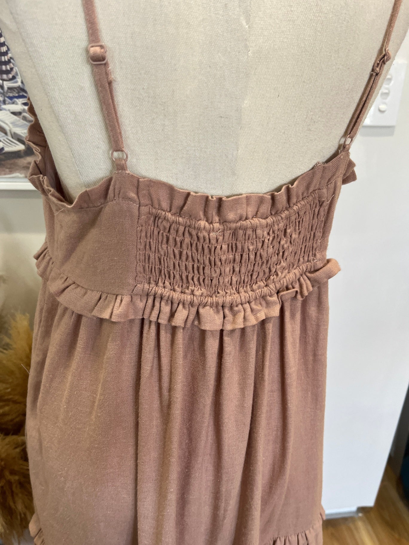 Harni Blush Pink Dress Size 8