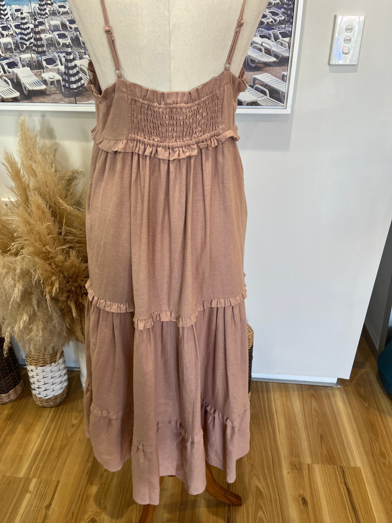 Harni Blush Pink Dress Size 8