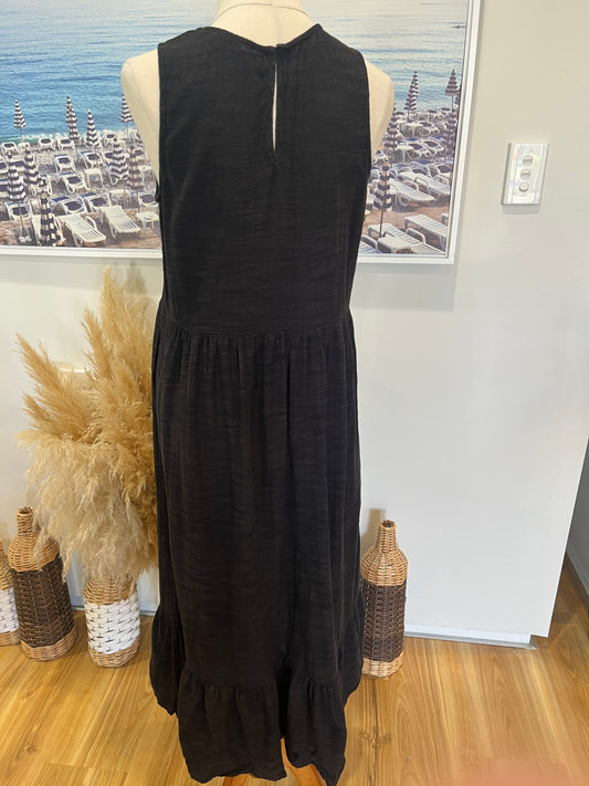 DECIUBA Black Dress Size 6 