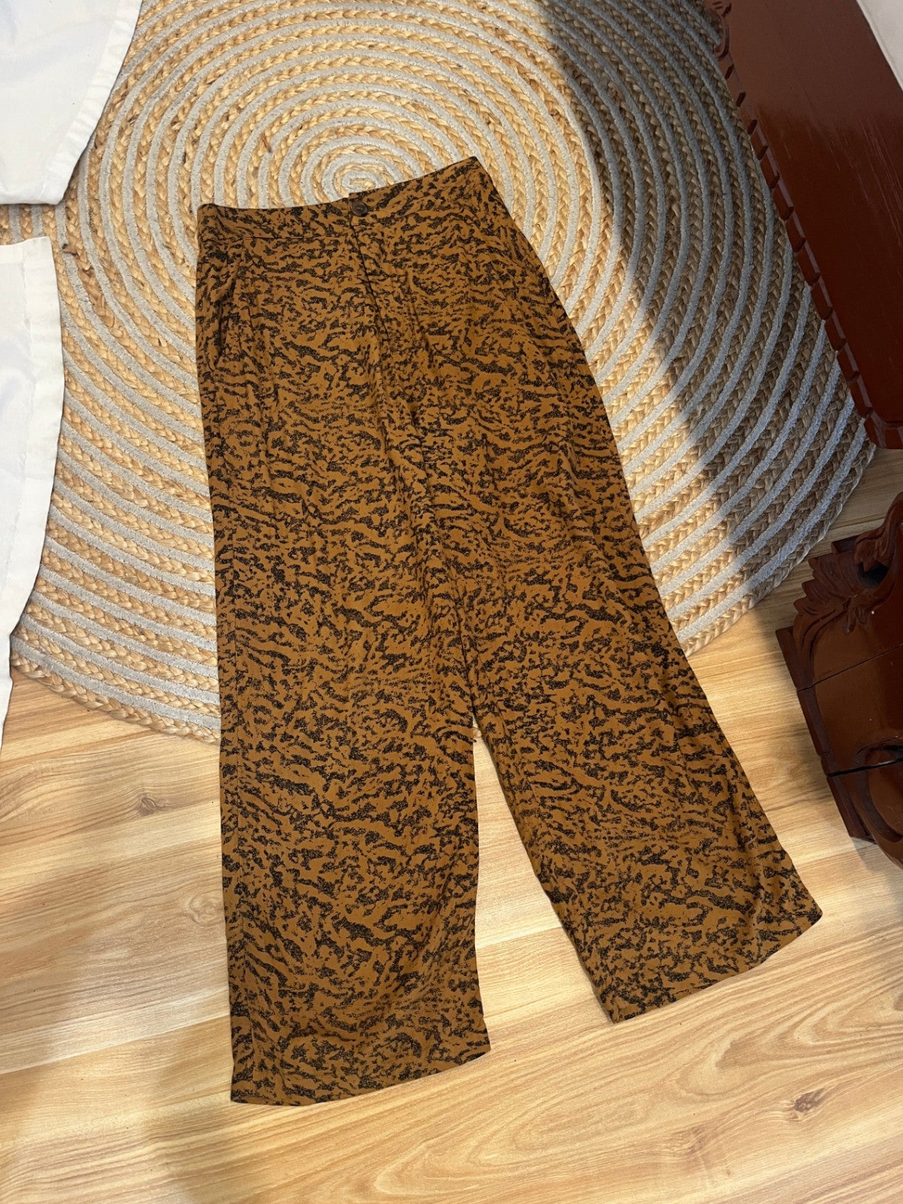 RVCA Brown/Black Pants 