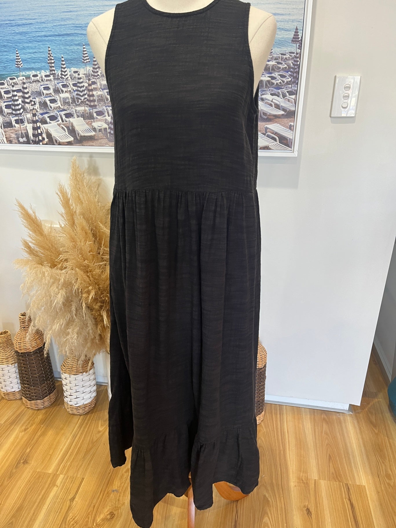 DECIUBA Black Dress Size 6 