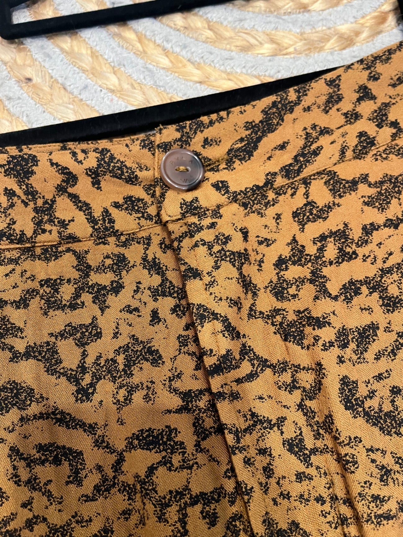 RVCA Brown/Black Pants 