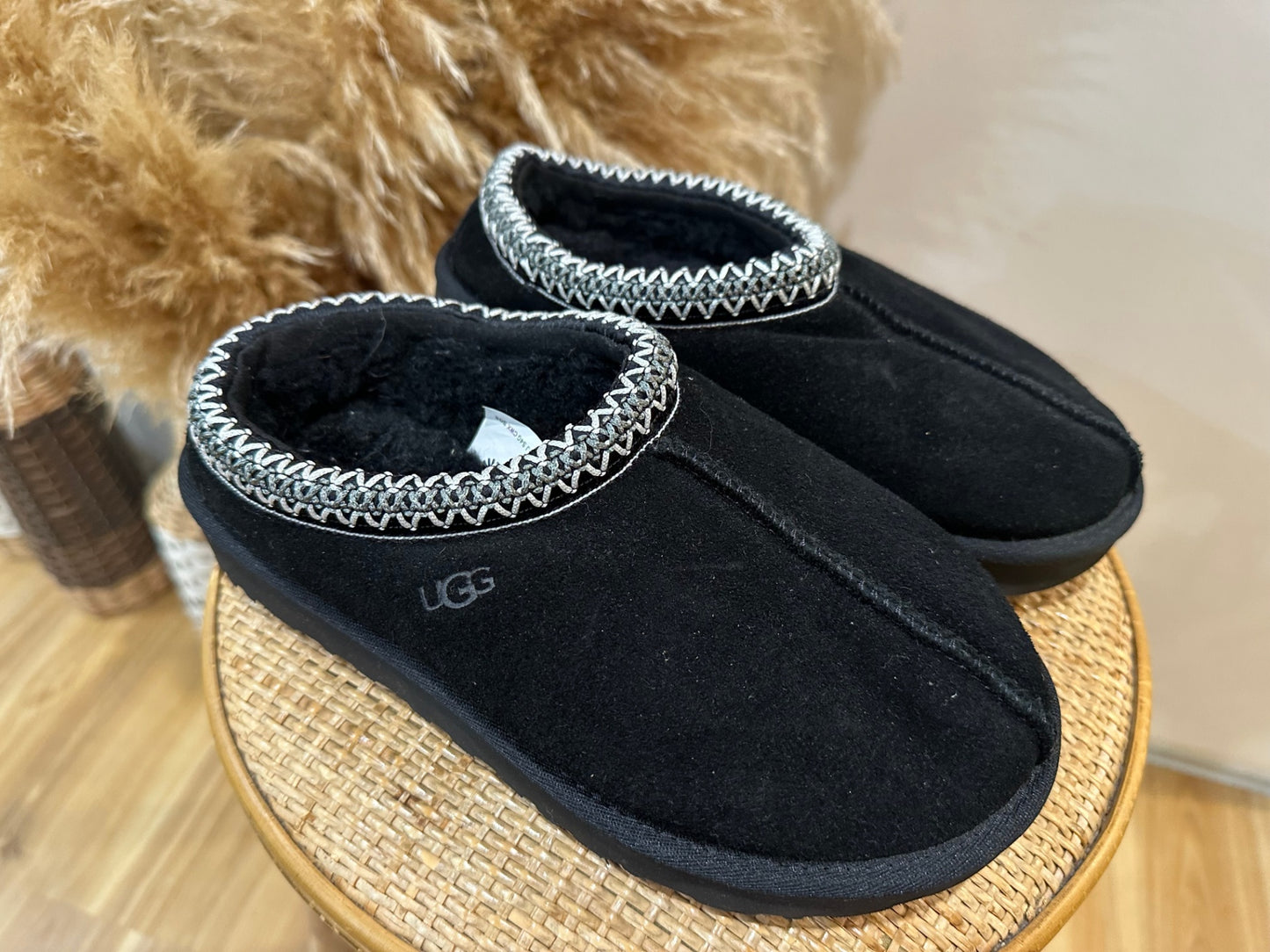 UGG Black Slides Size 37