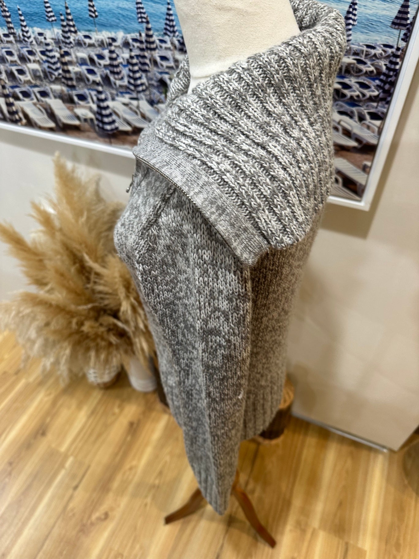 Max Vintage Jumper Grey Medium