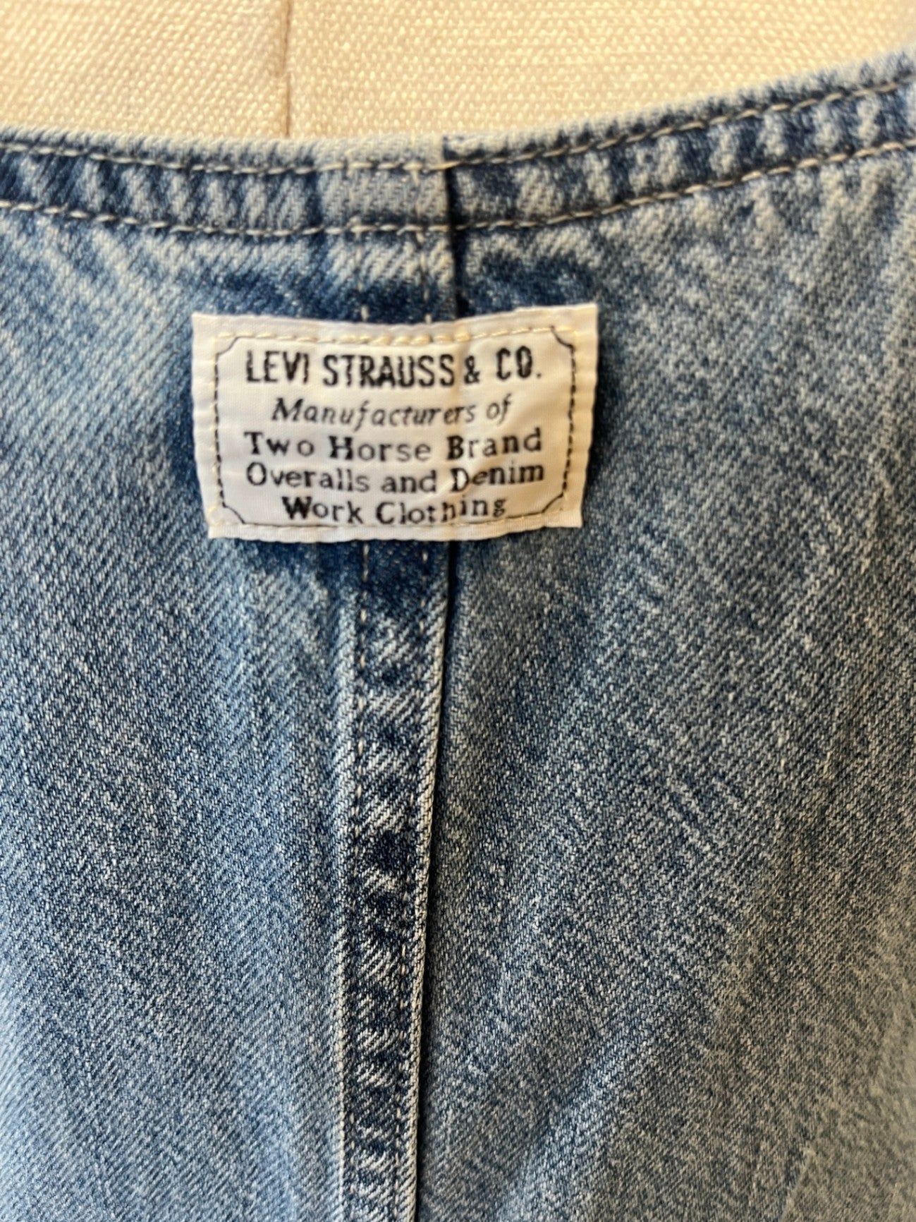 Levi Strauss & Co. Dungaree Denim Dress XS