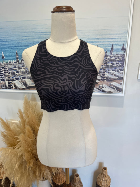 Fabletics Black Sports Bra 