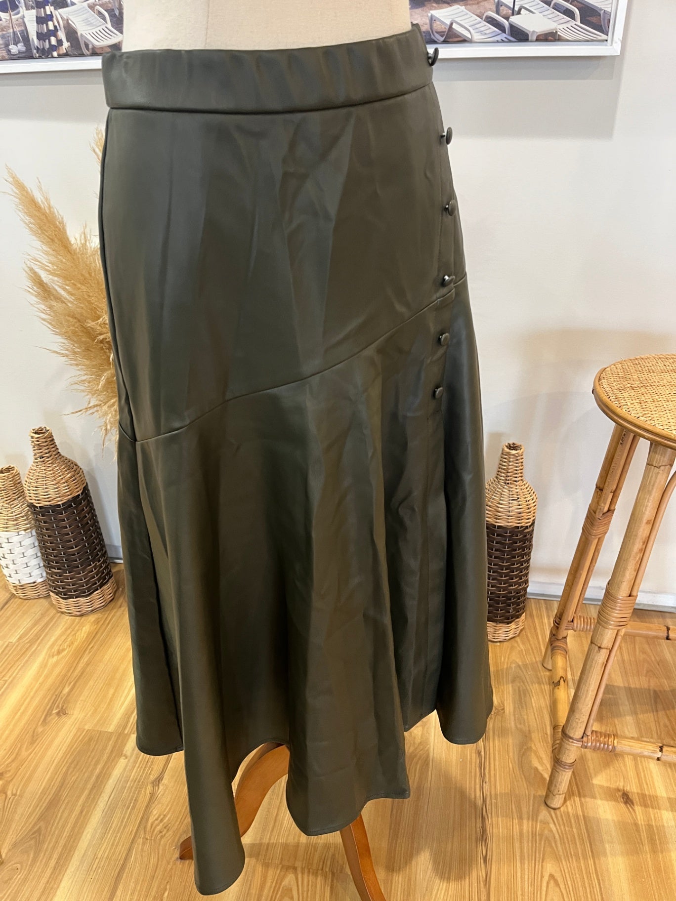 We Are The Others Skirt 8 Olive green