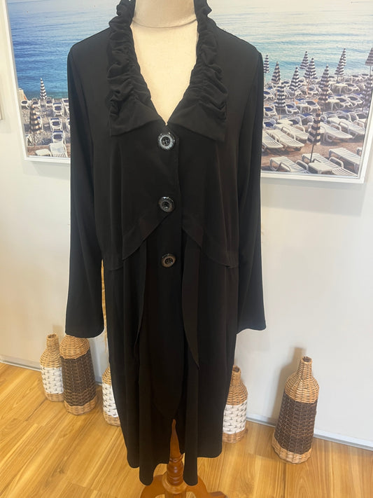 YS Black Duster Jacket XL