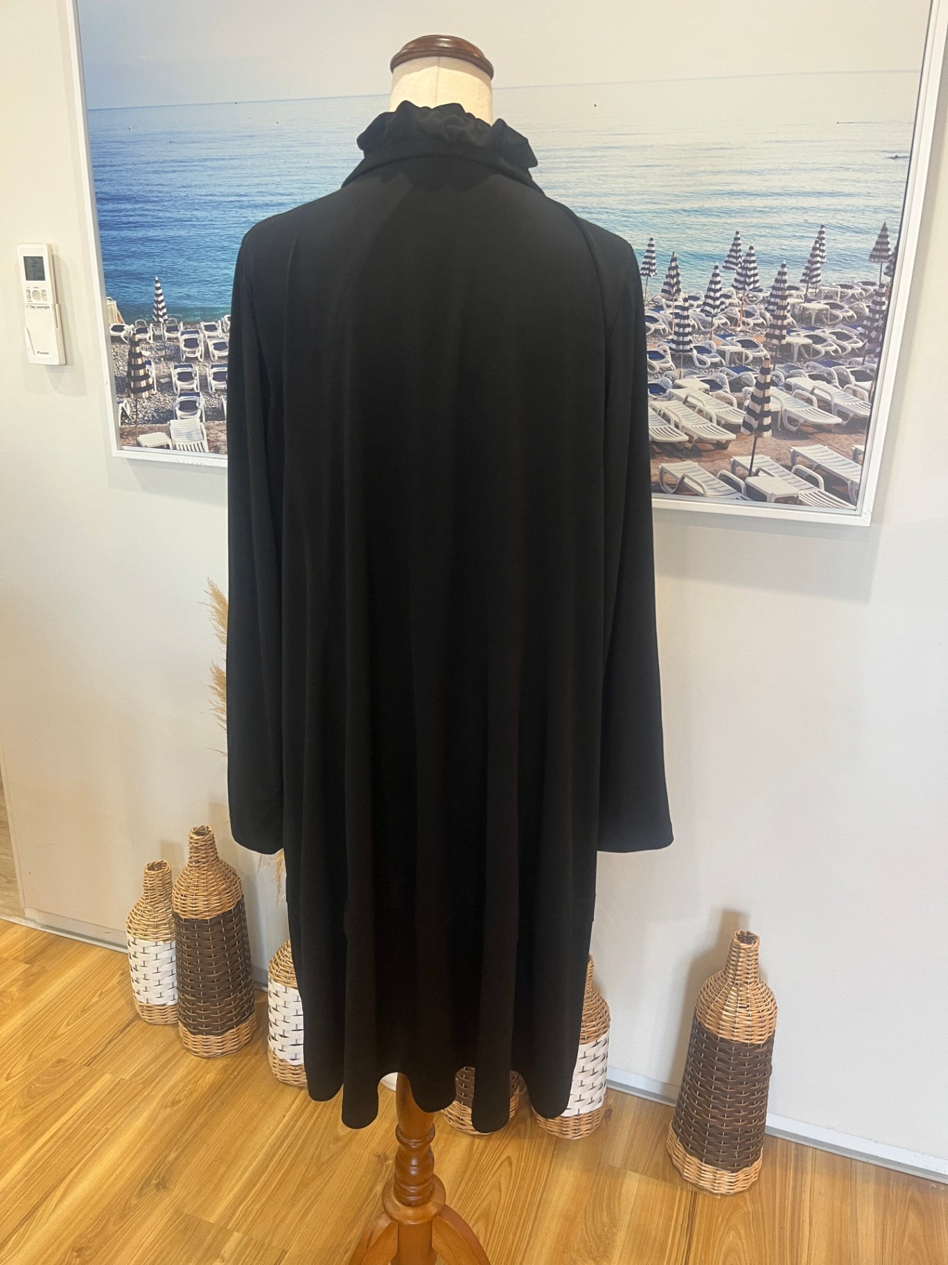 YS Black Duster Jacket XL