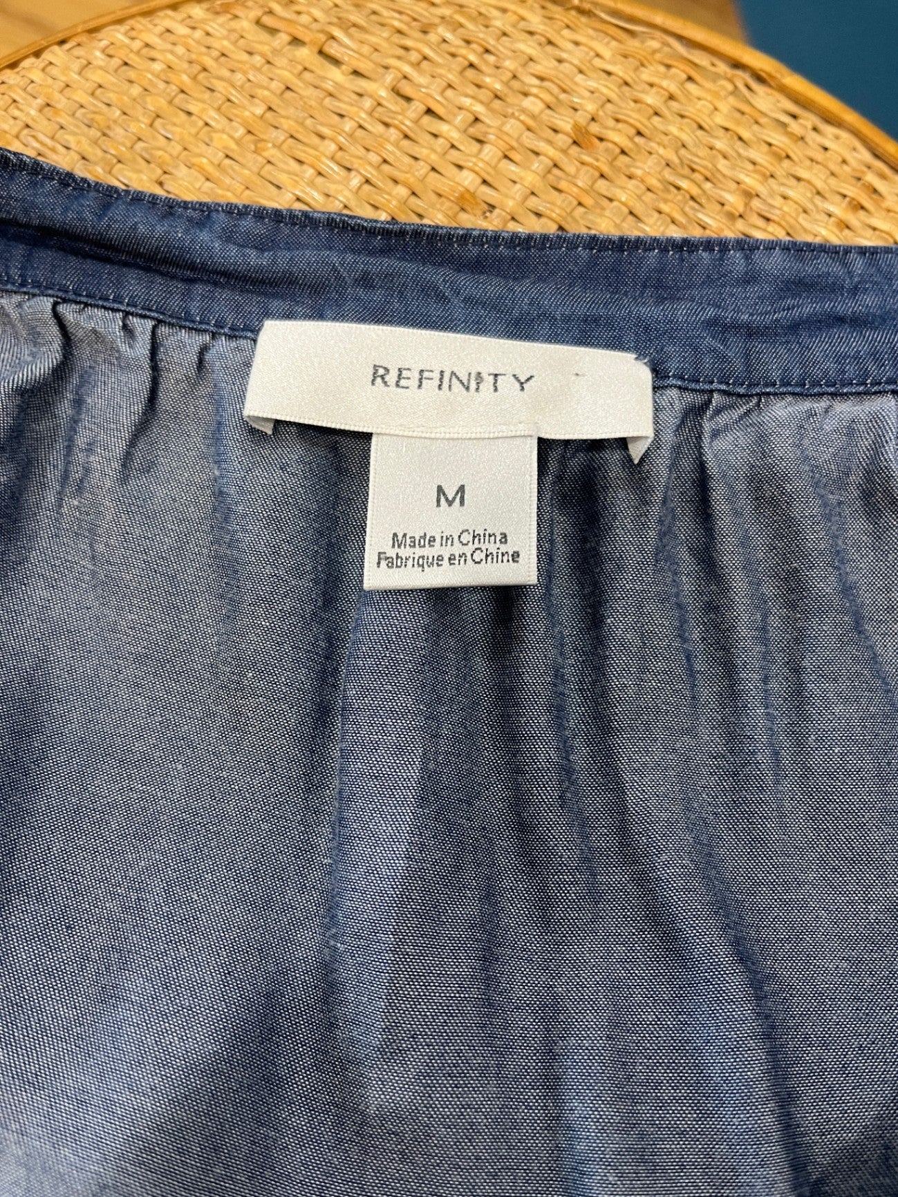 Refinity Dark Blue Dress Medium