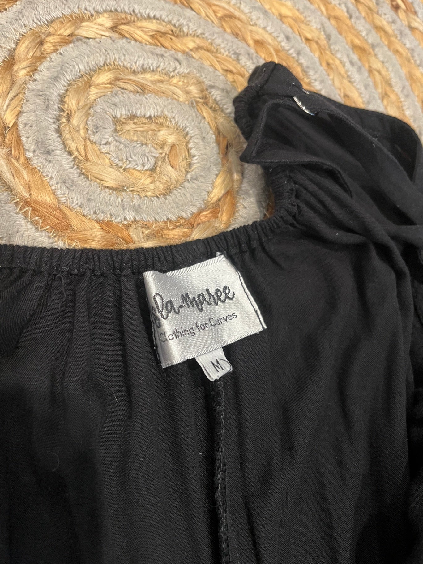 Isla-Maree Black Overall Medium