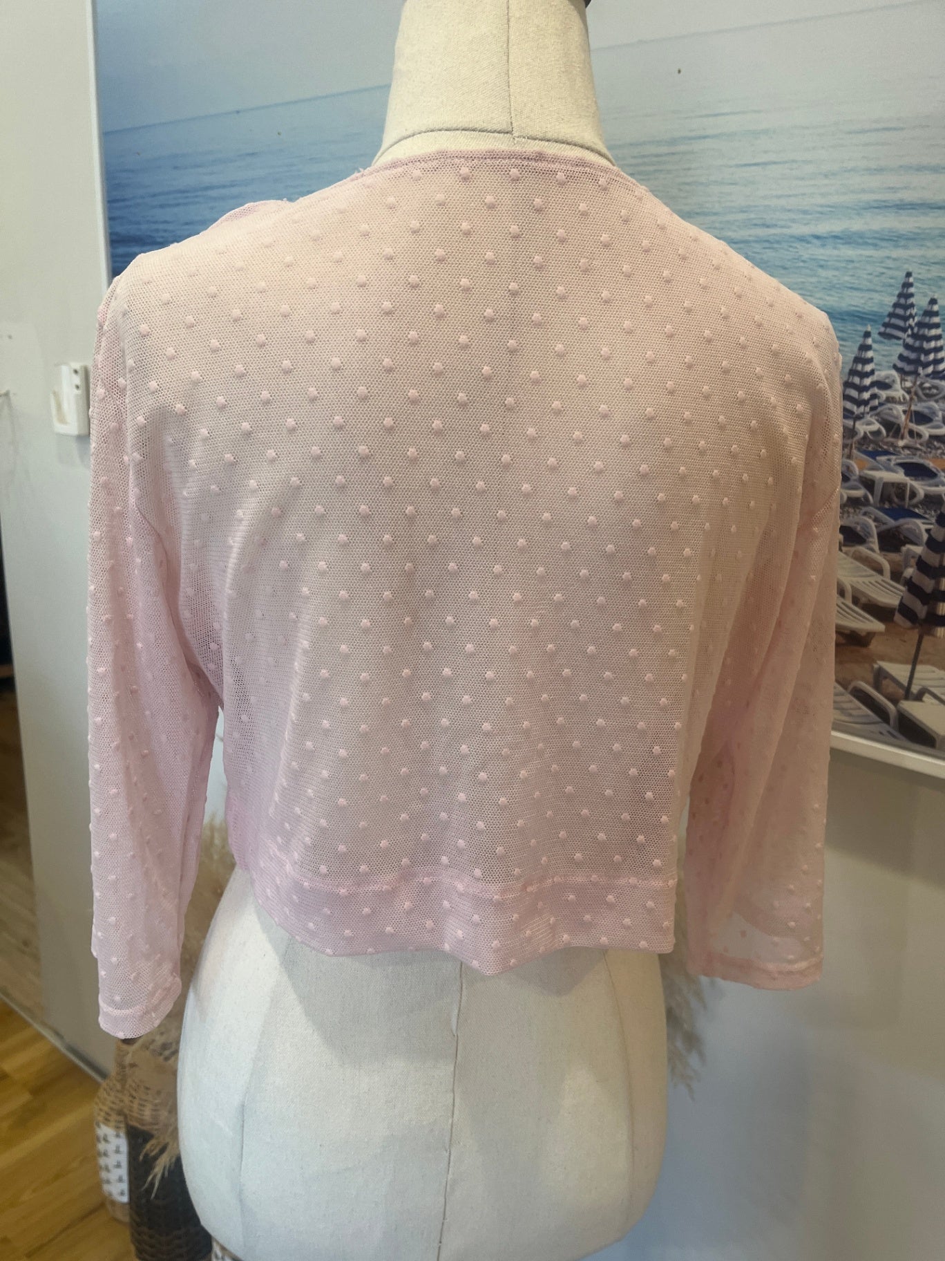 [SALE] Annah. S Pink Shrug/Bolero Medium