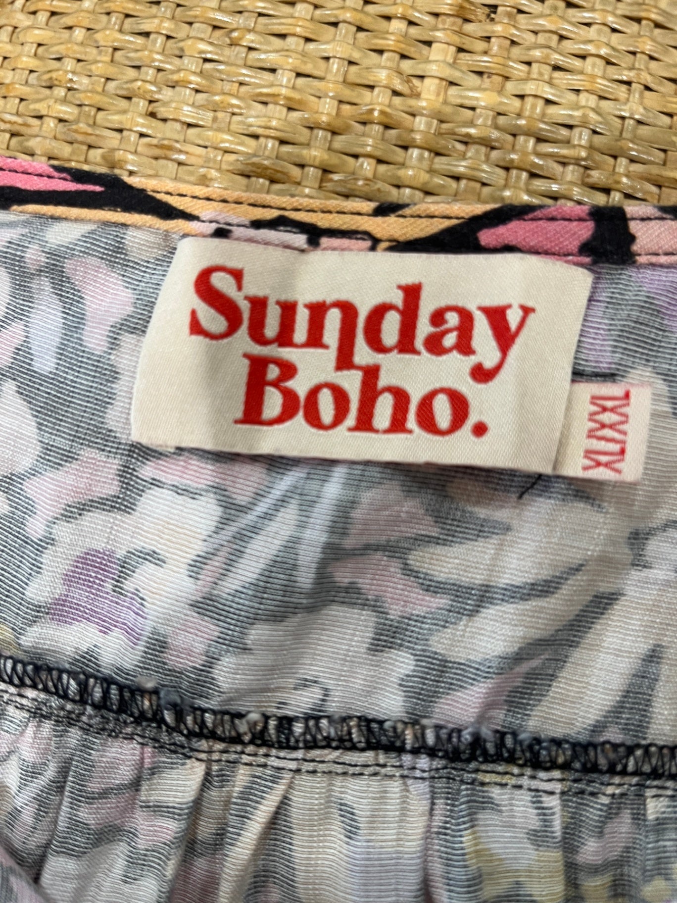 Sunday Boho Purple/Pink Floral XL/XXL