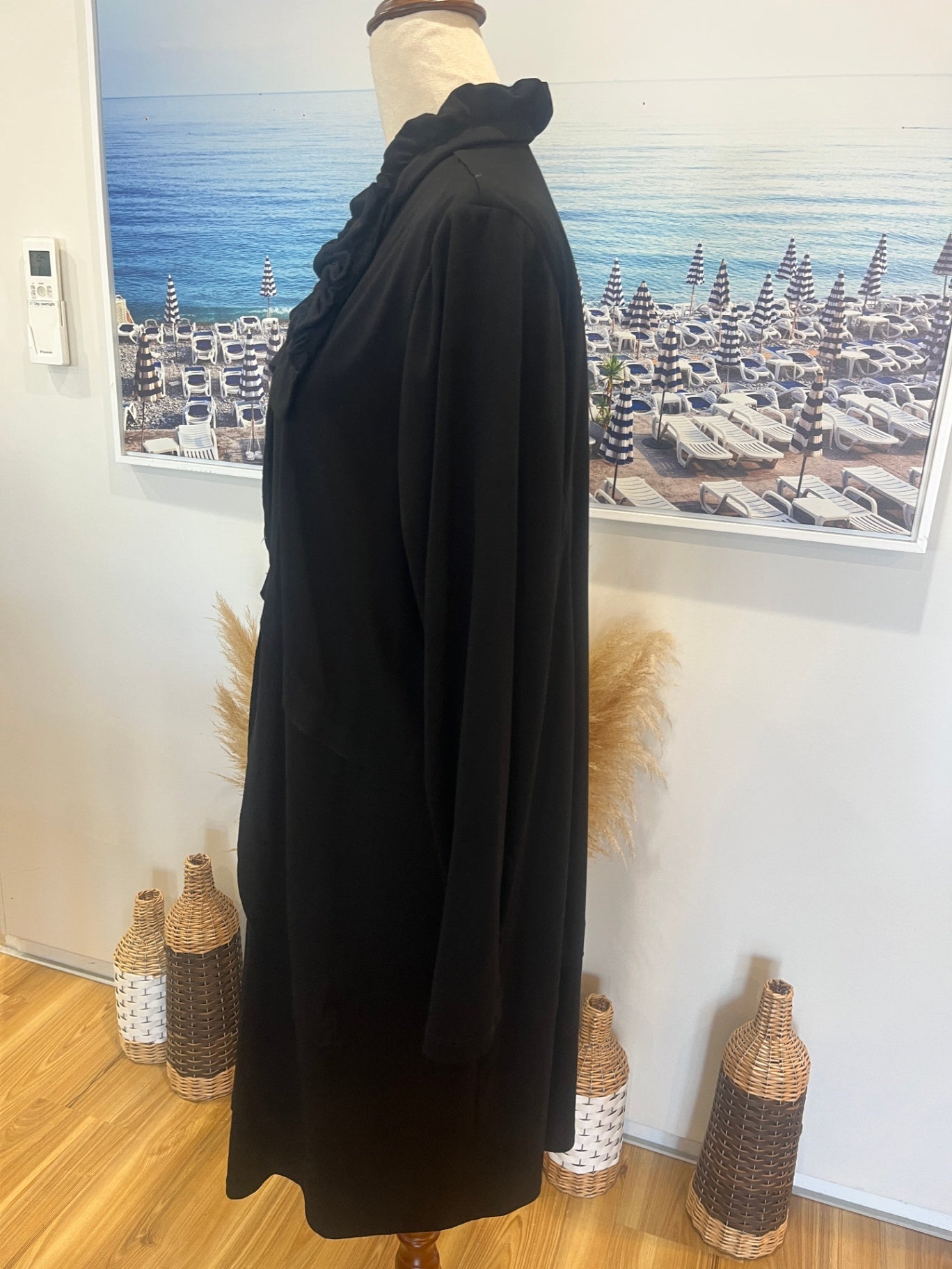 YS Black Duster Jacket XL