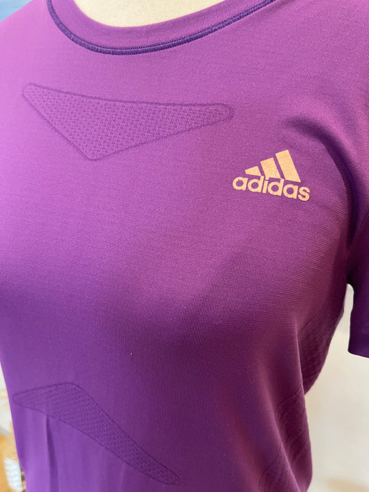 adidas Purple T-Shirt Medium 