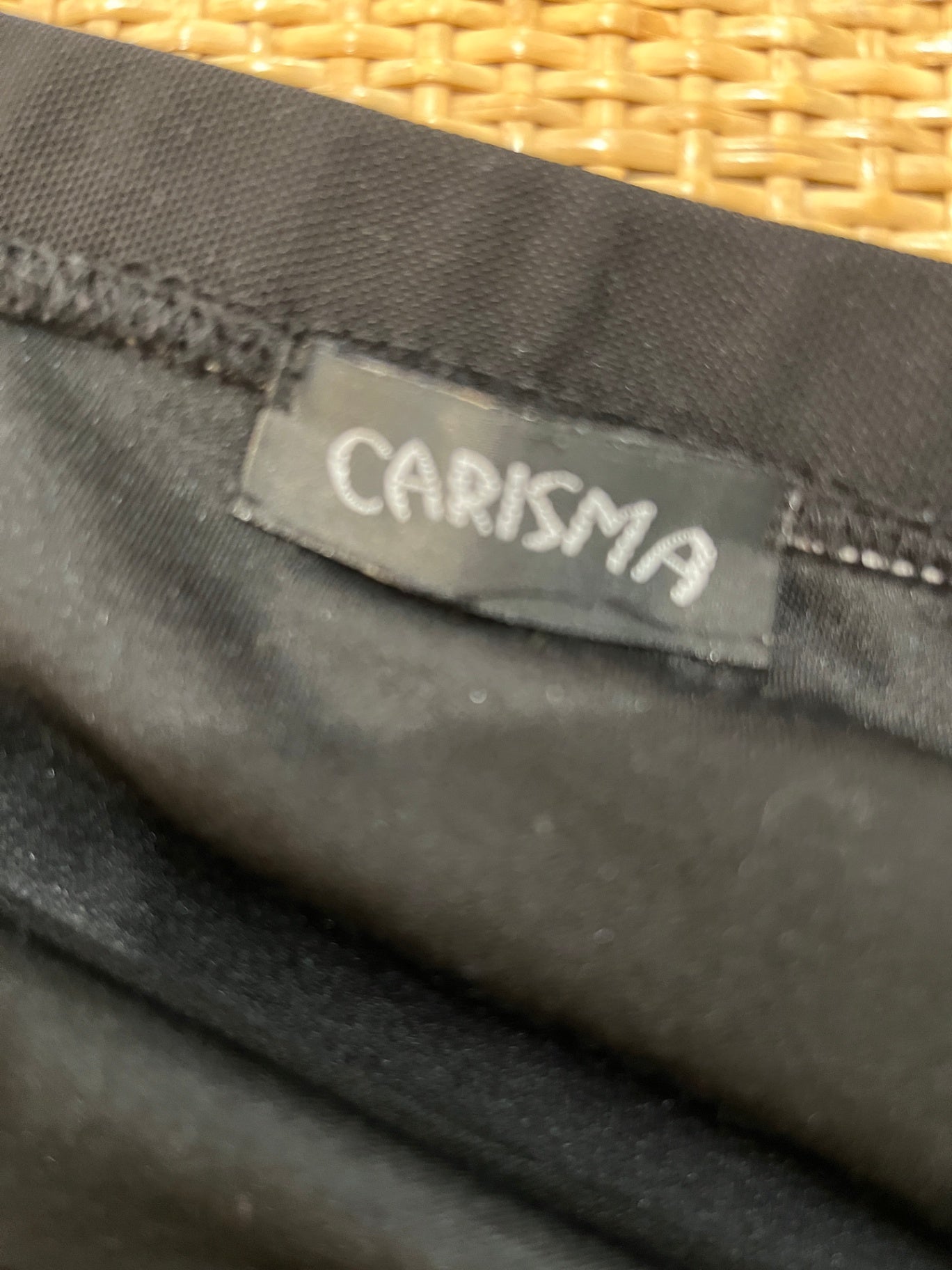 CARISMA Skirt Black with Mesh Over Skirt Medium