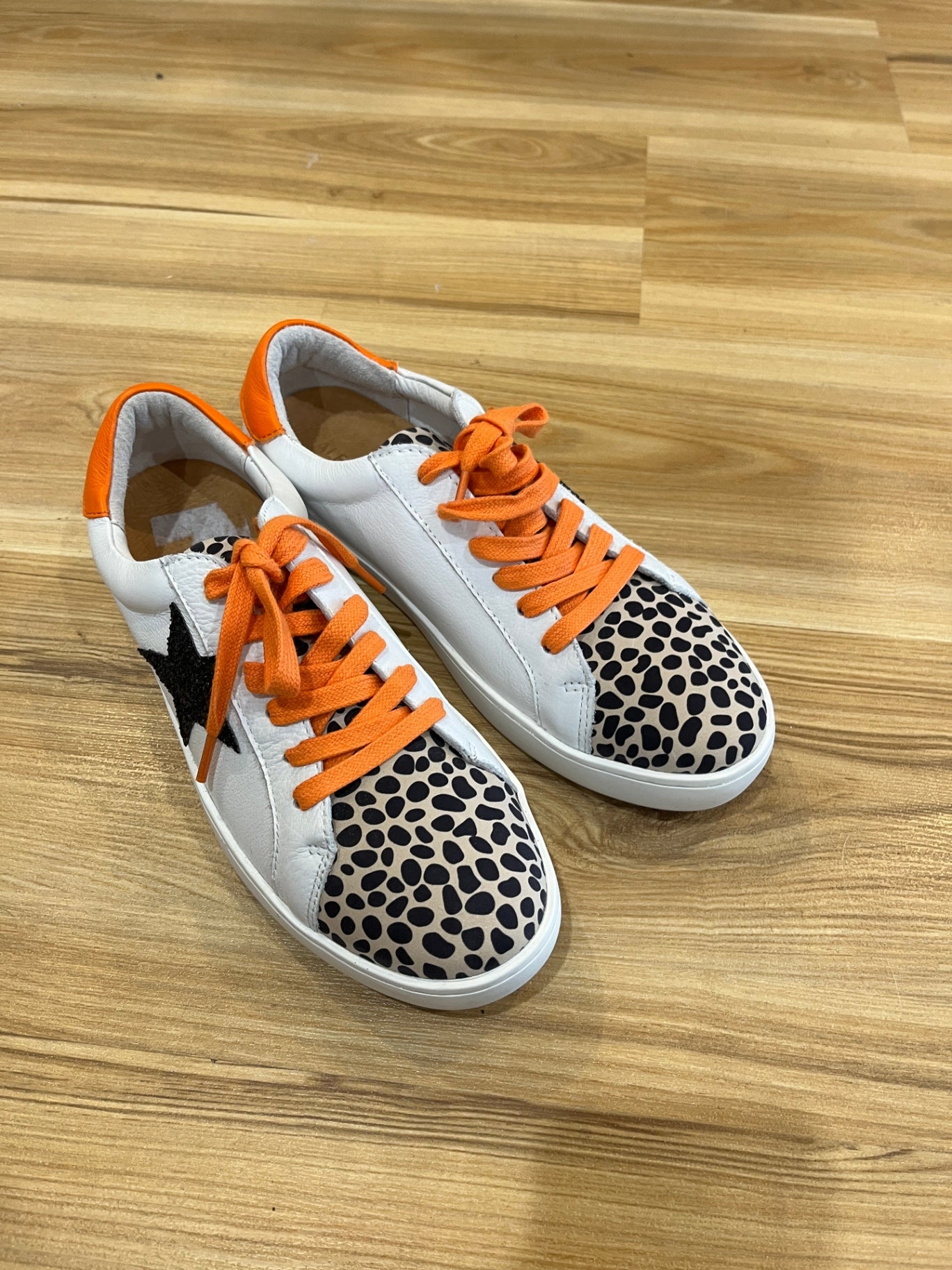 Alfie & Evie Sneakers White/Orange Size 39