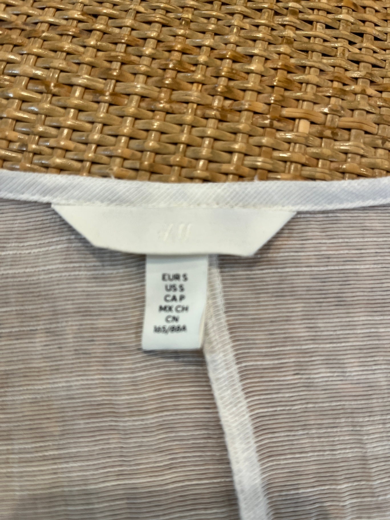 H&M Sheer White Dress Medium