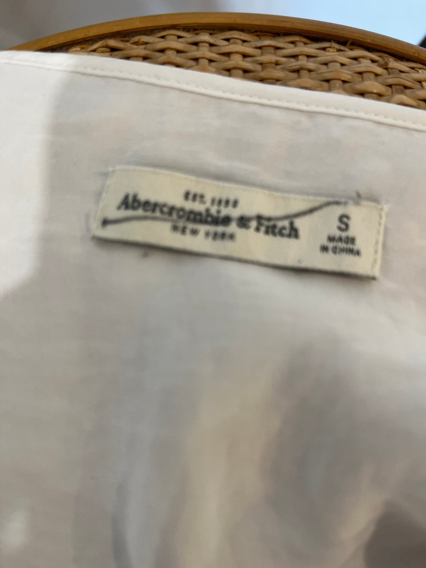 Abercrombie & Fitch White Top Small 