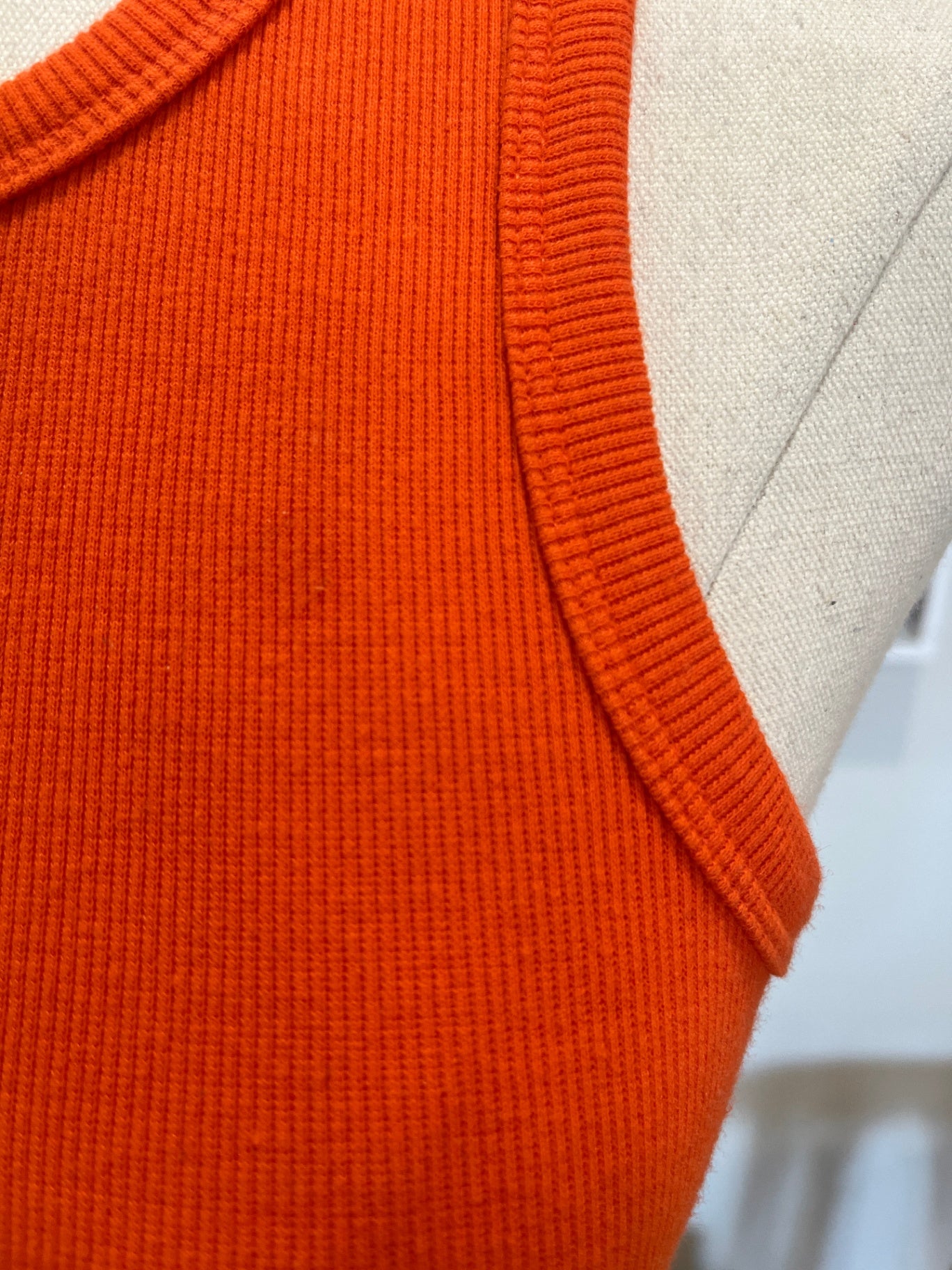 Roxy Orange Tank Top Small 