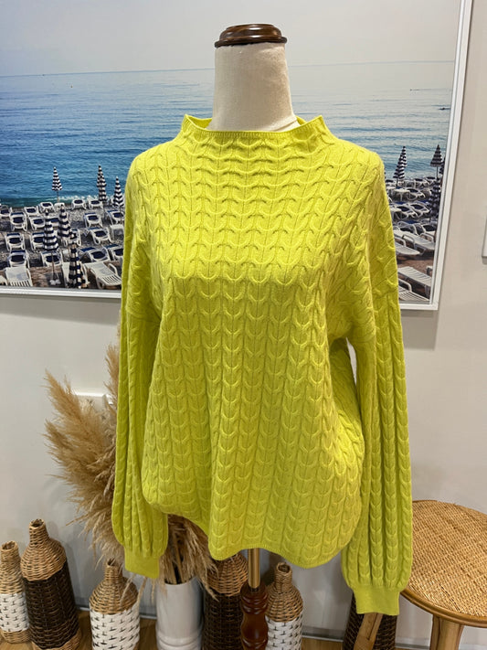State of Play Lime Green Jersey Small 