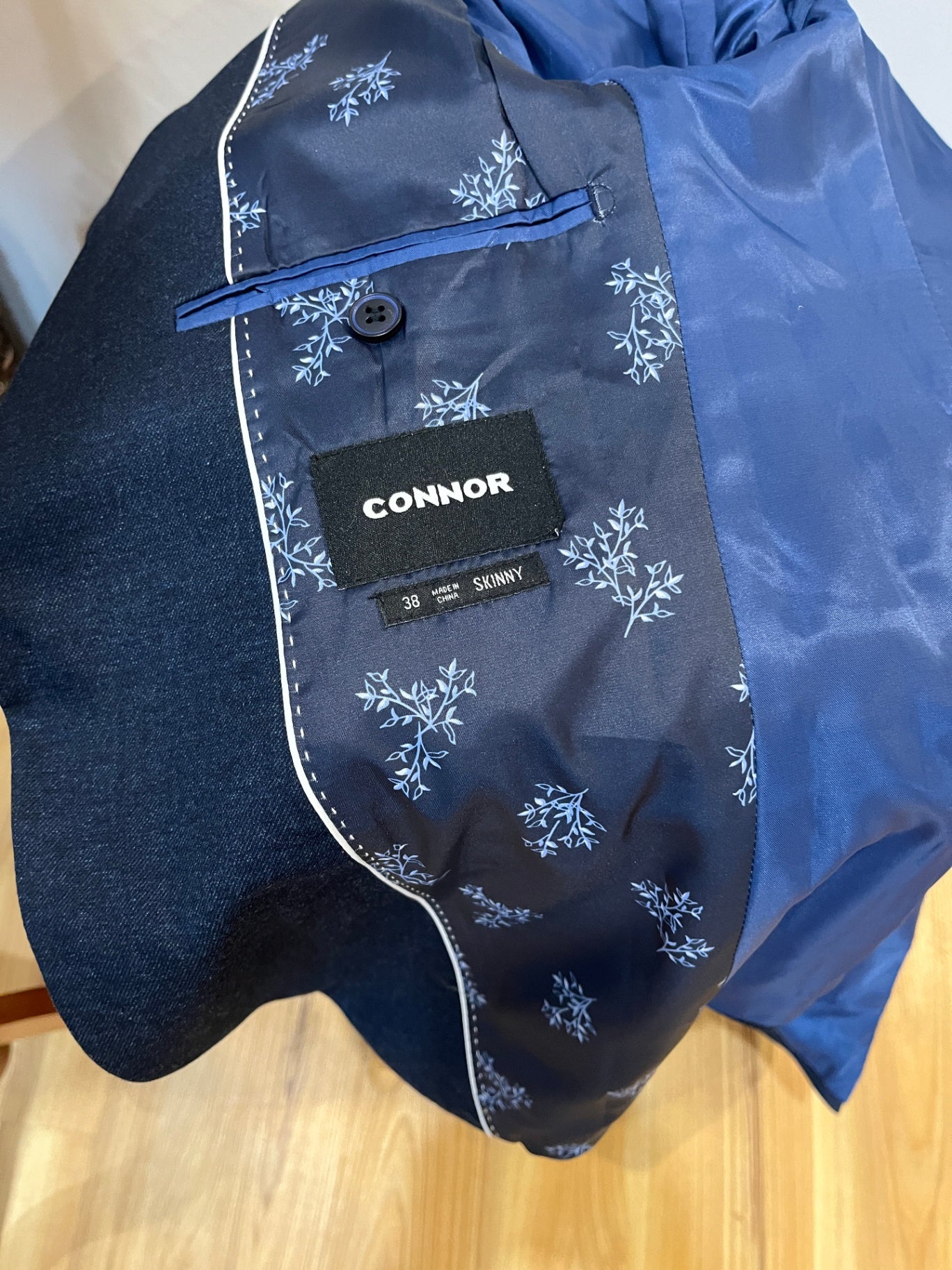 Connor Blazer Navy Blue Size 38