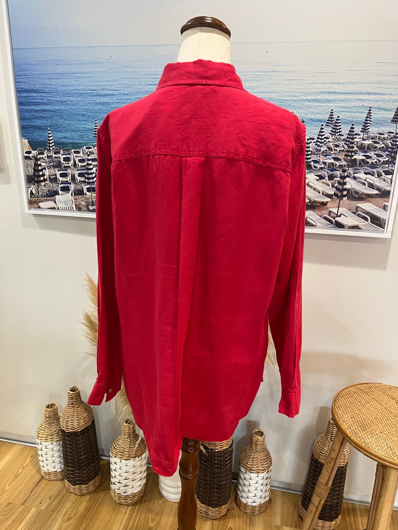 ZEST Red Shirt Size 12