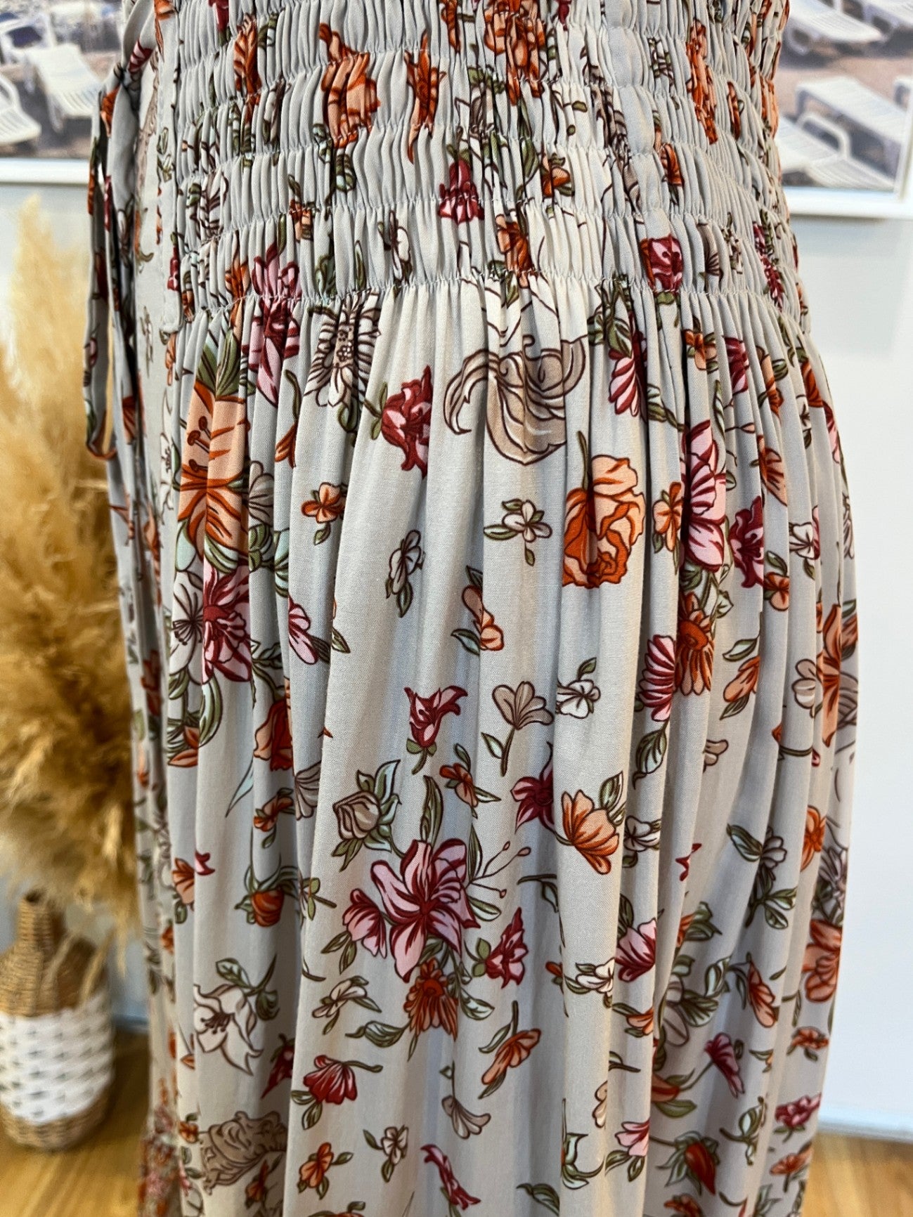 Multicolored Nooze Strapless Dress/Skirt 