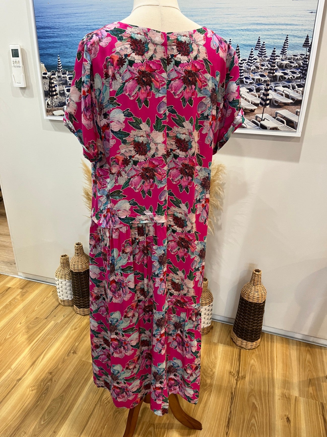 Madly Sweetly Floral Print Dress 16 