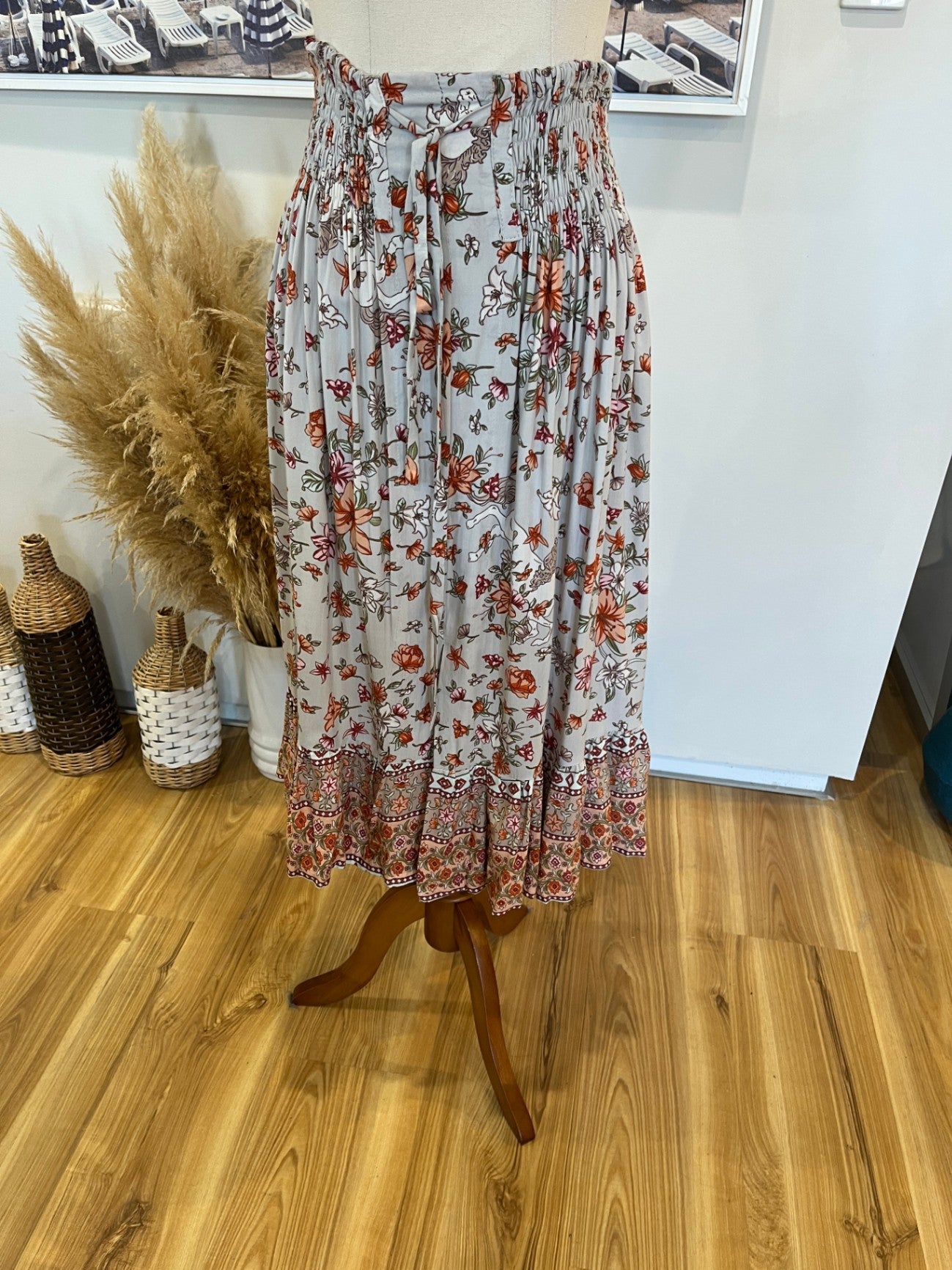Multicolored Nooze Strapless Dress/Skirt 