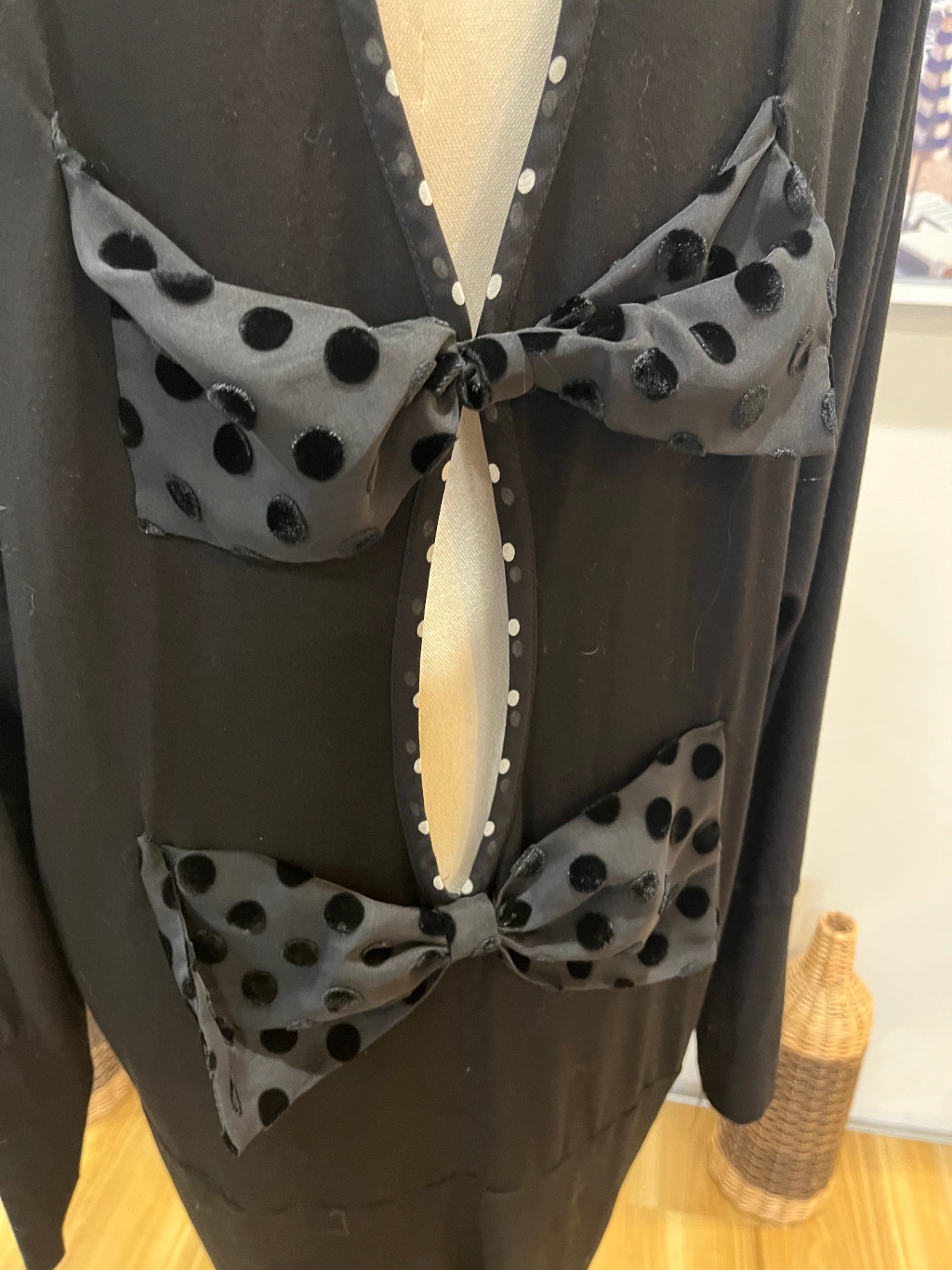 Jellicoe Black Top with Split Back Large
