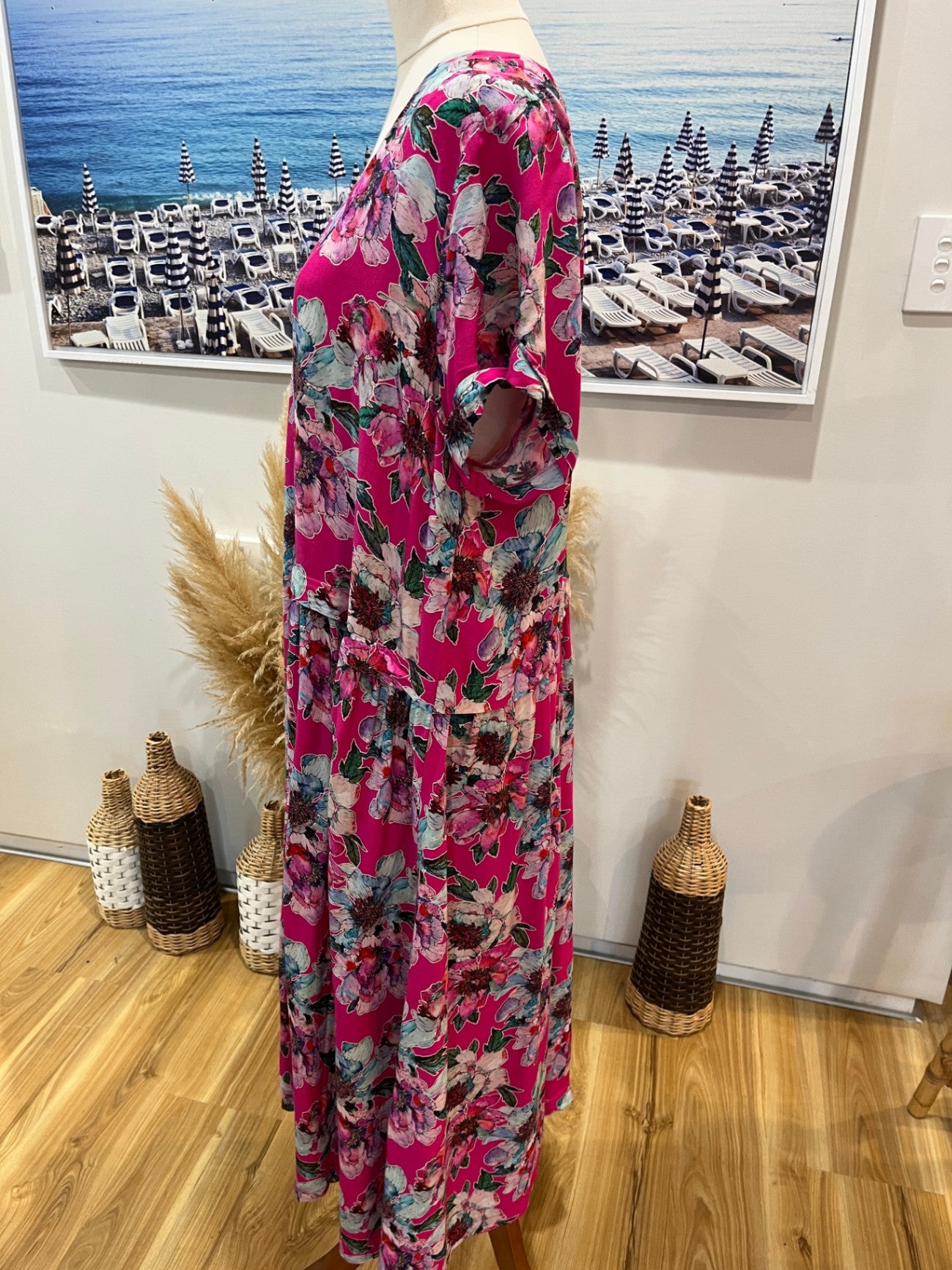 Madly Sweetly Floral Print Dress 16 