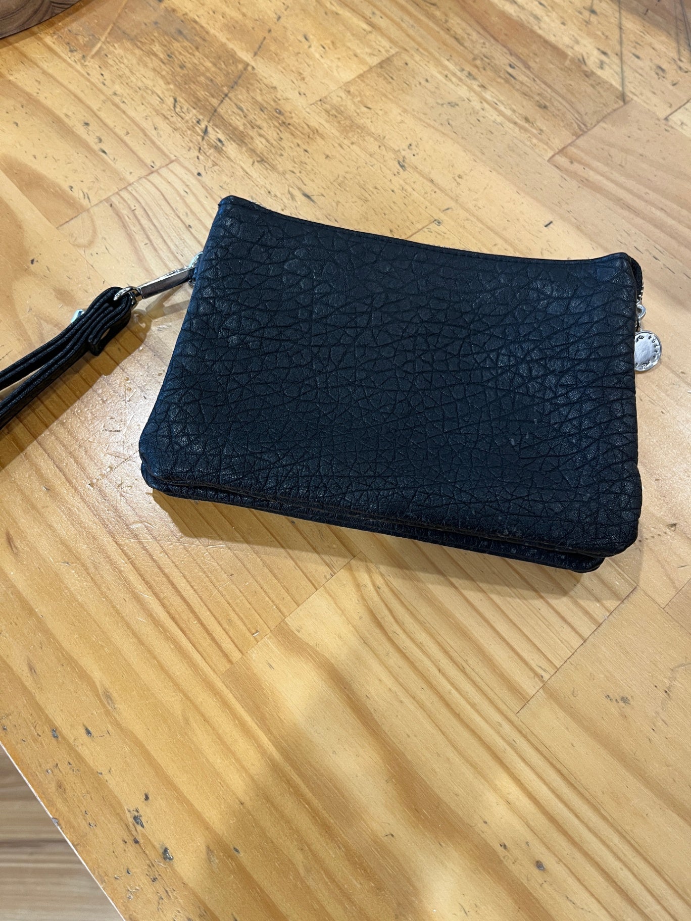 Rusty Black Clutch Bag 