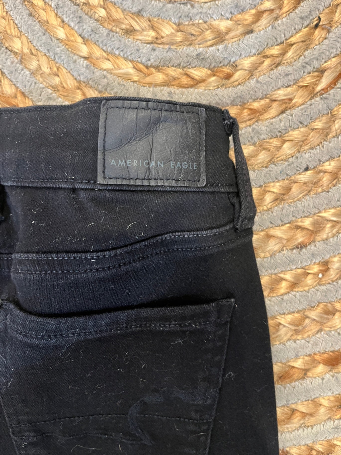 American Eagle Black Skinny Jeans