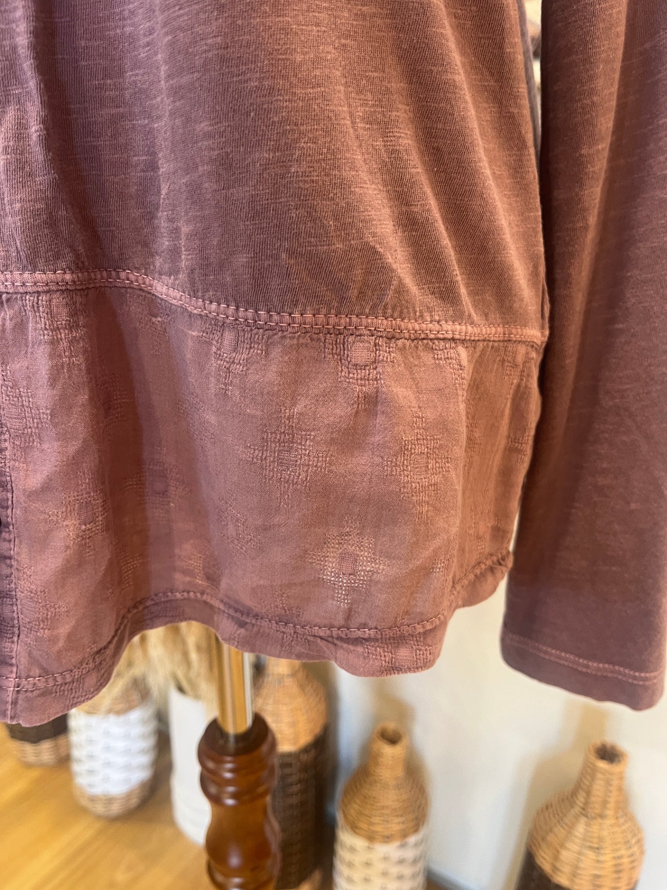 White Stuff Shirt 10 muted purple