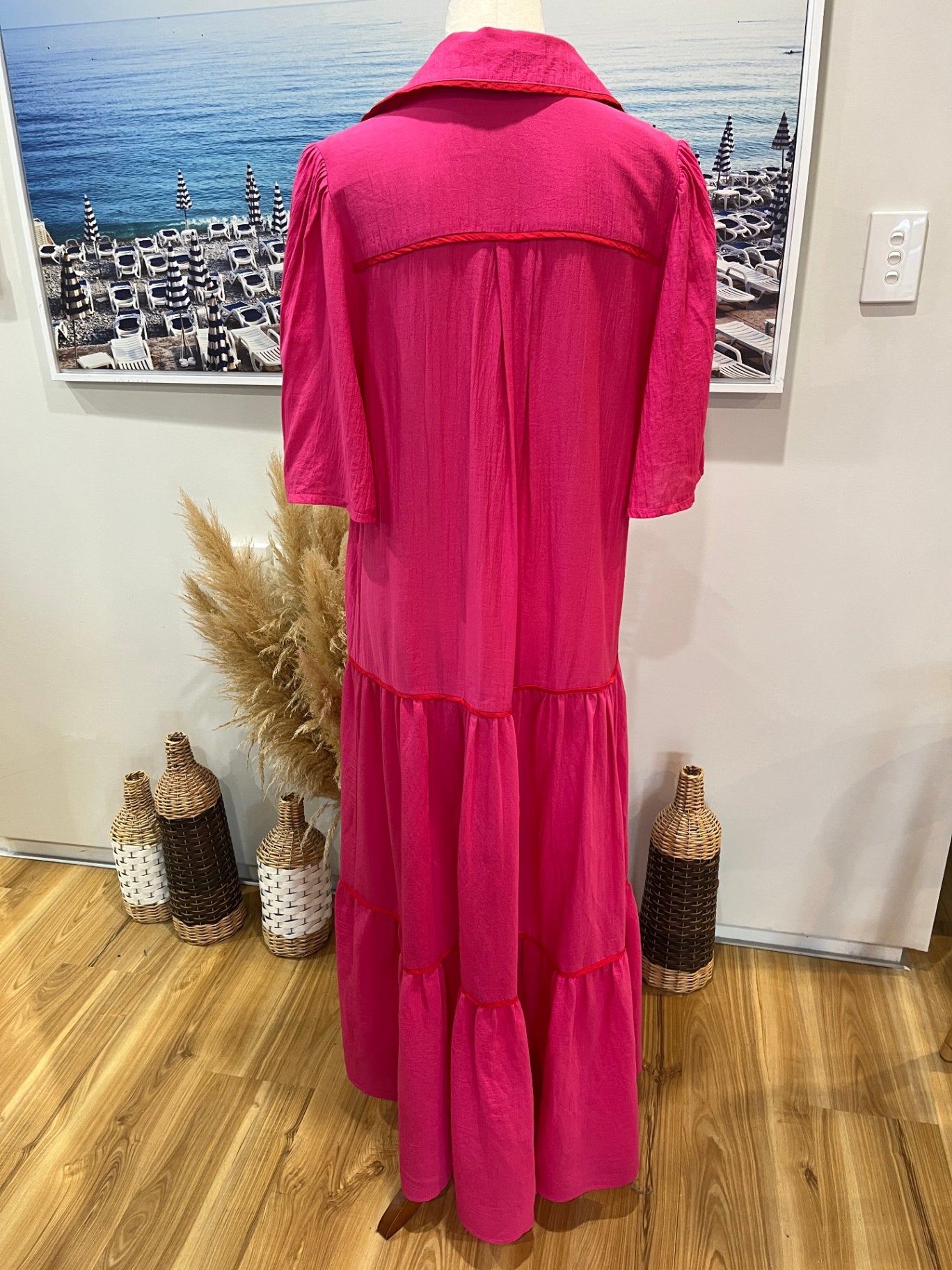 Sunset Dress 8 Pink