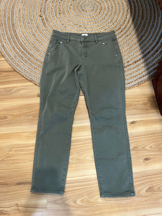 Just Jeans Khaki Green Pants Size 12 