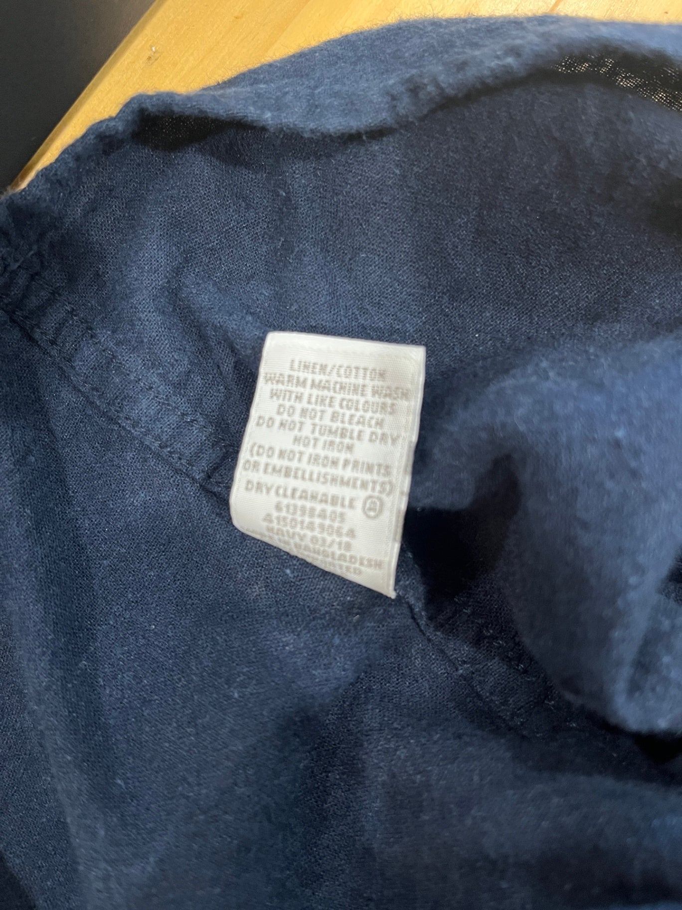 Navy Blue Shirt Size XXL