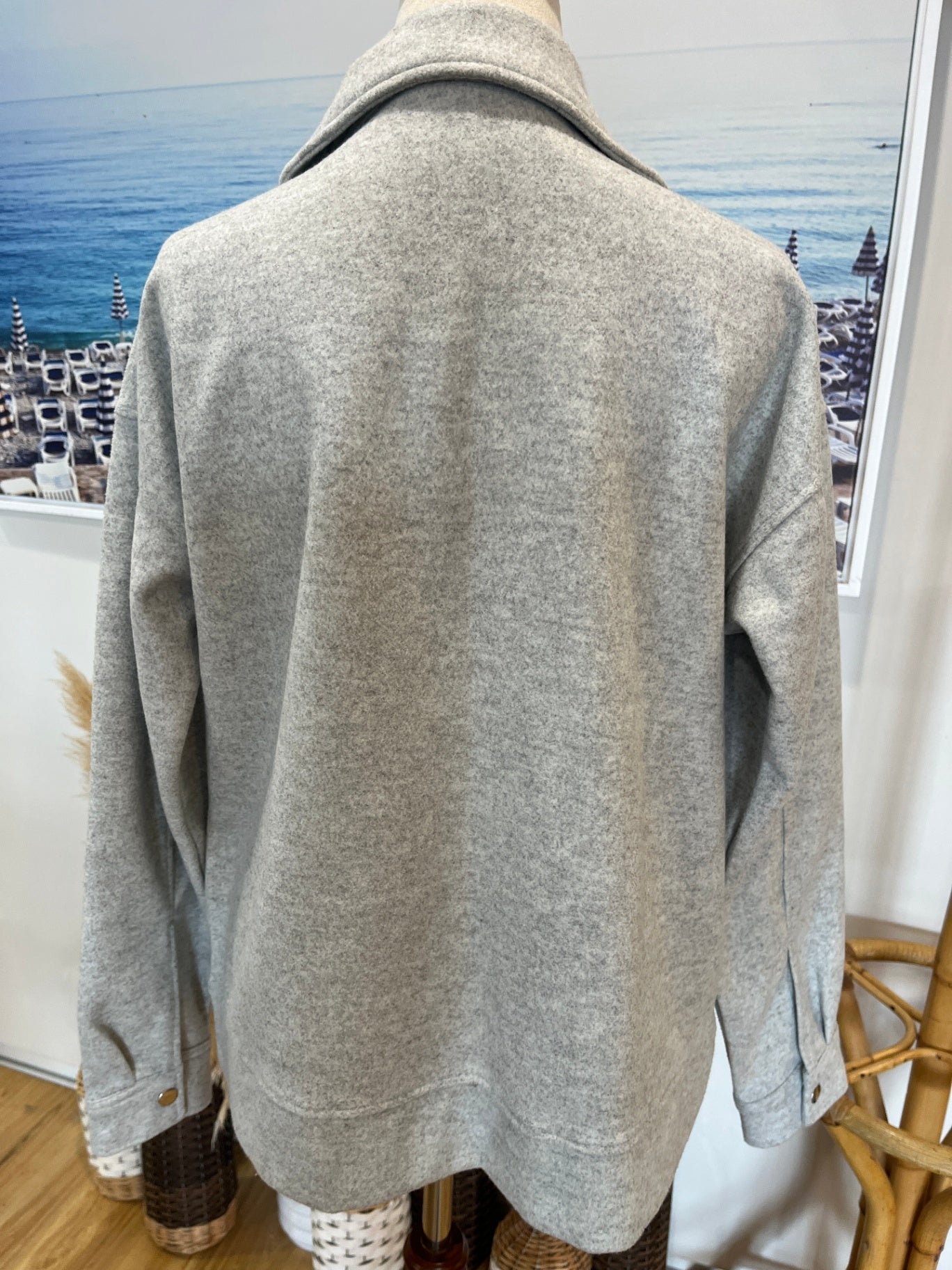 Spirit  Grey Denim Jacket Size 10