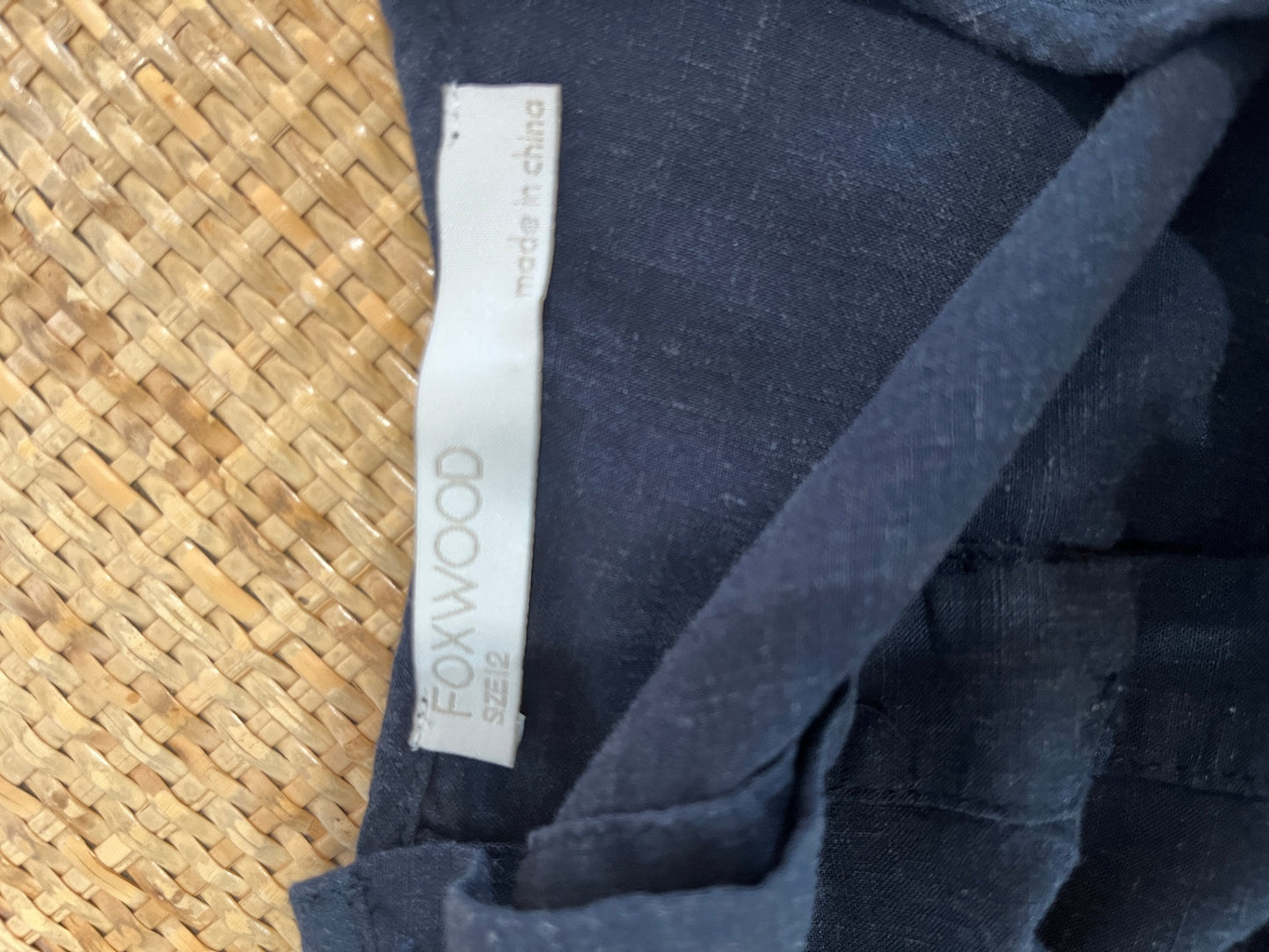 Foxwood Top w/ruffles detail Size 12