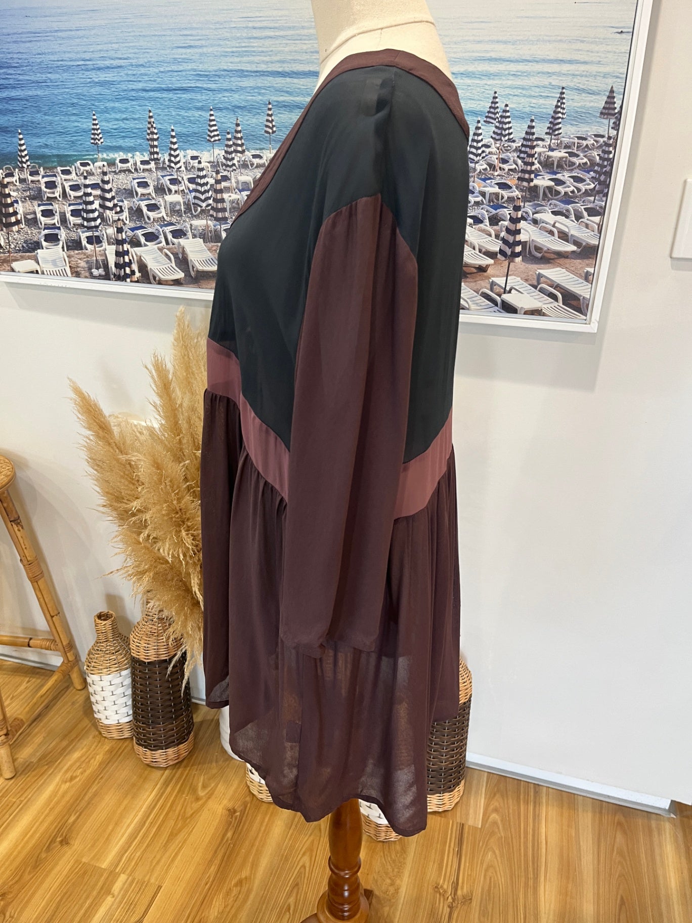 Luscious Burgundy Top Medium