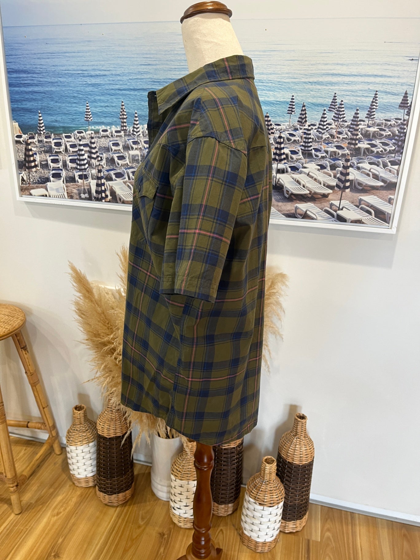 Levi's Checkered Shirt Medium