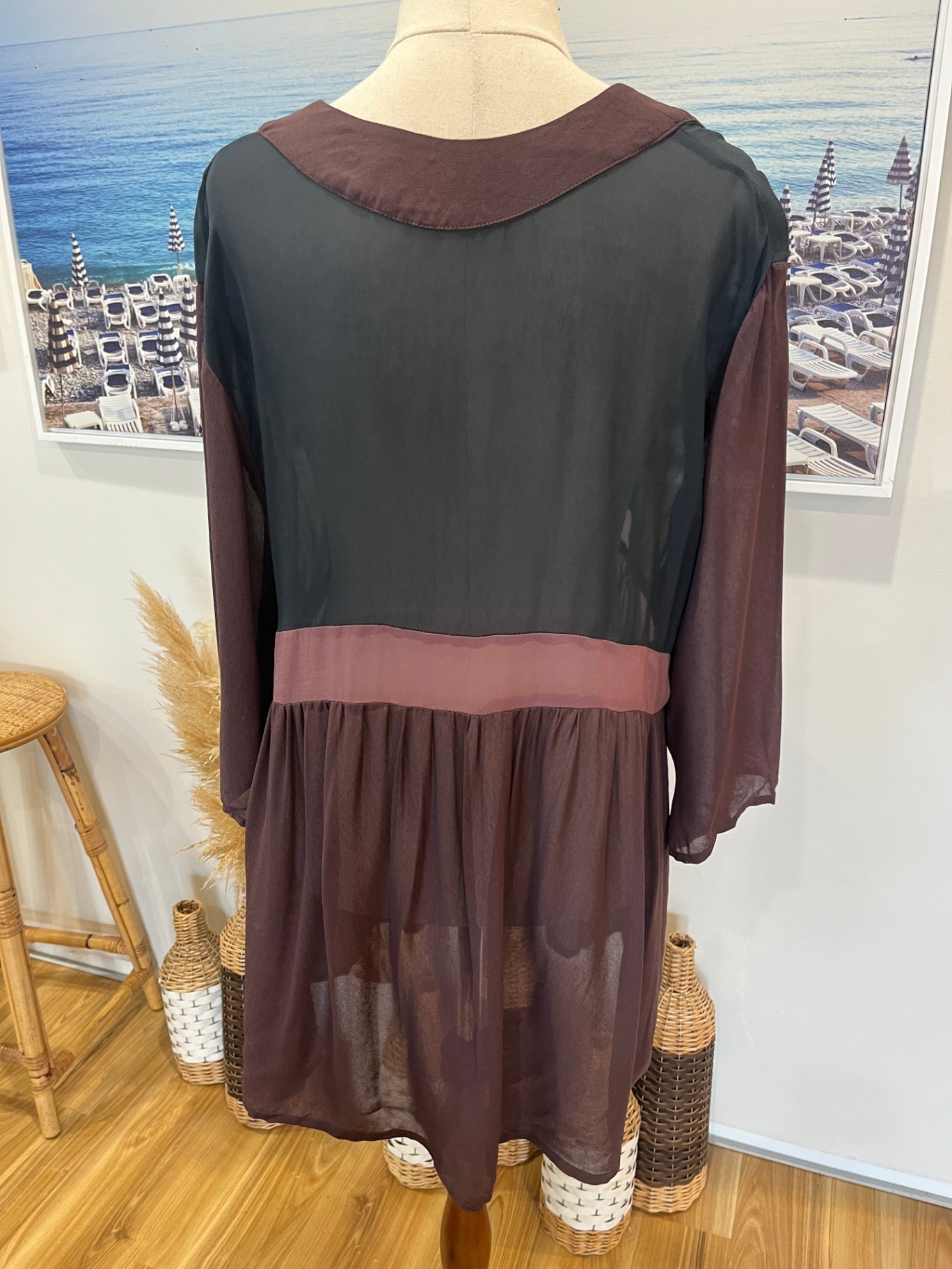 Luscious Burgundy Top Medium