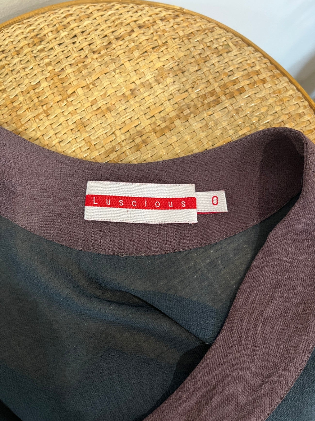 Luscious Burgundy Top Medium
