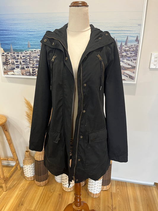 gsus sindustries Black Jacket w/hood Size Small