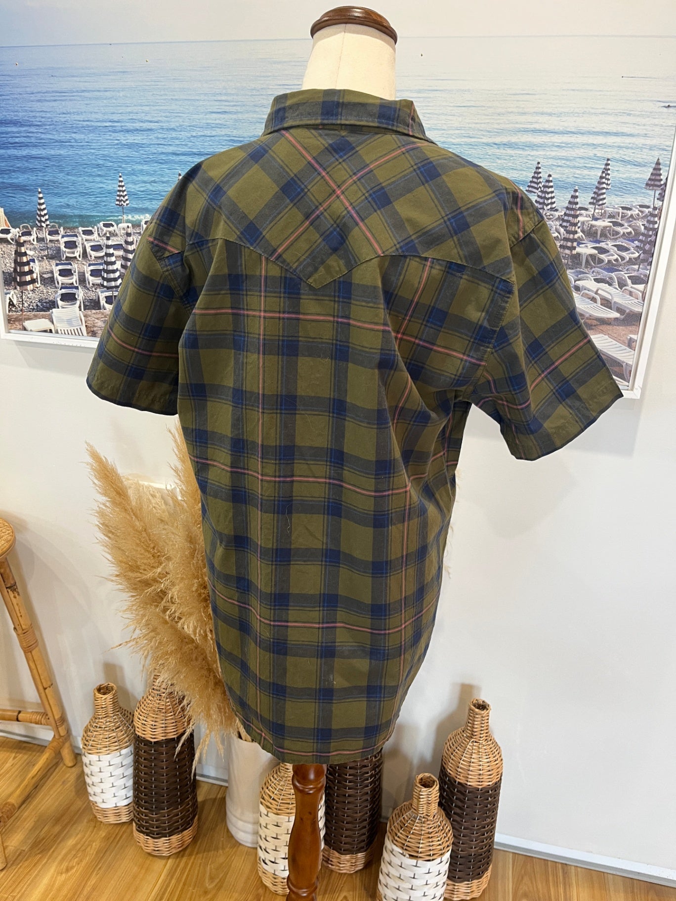 Levi's Checkered Shirt Medium