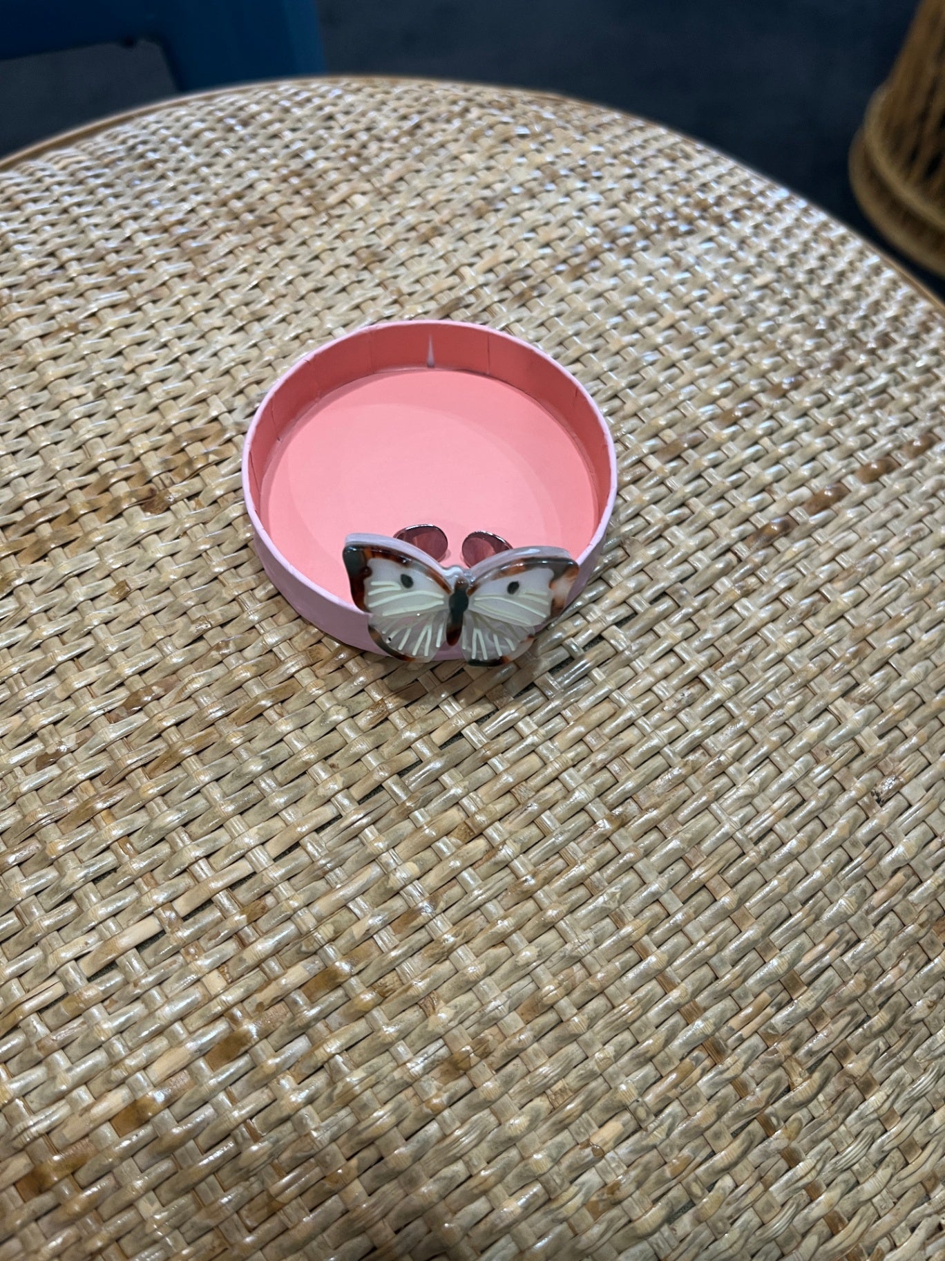 Adjustable Butterfly Ring