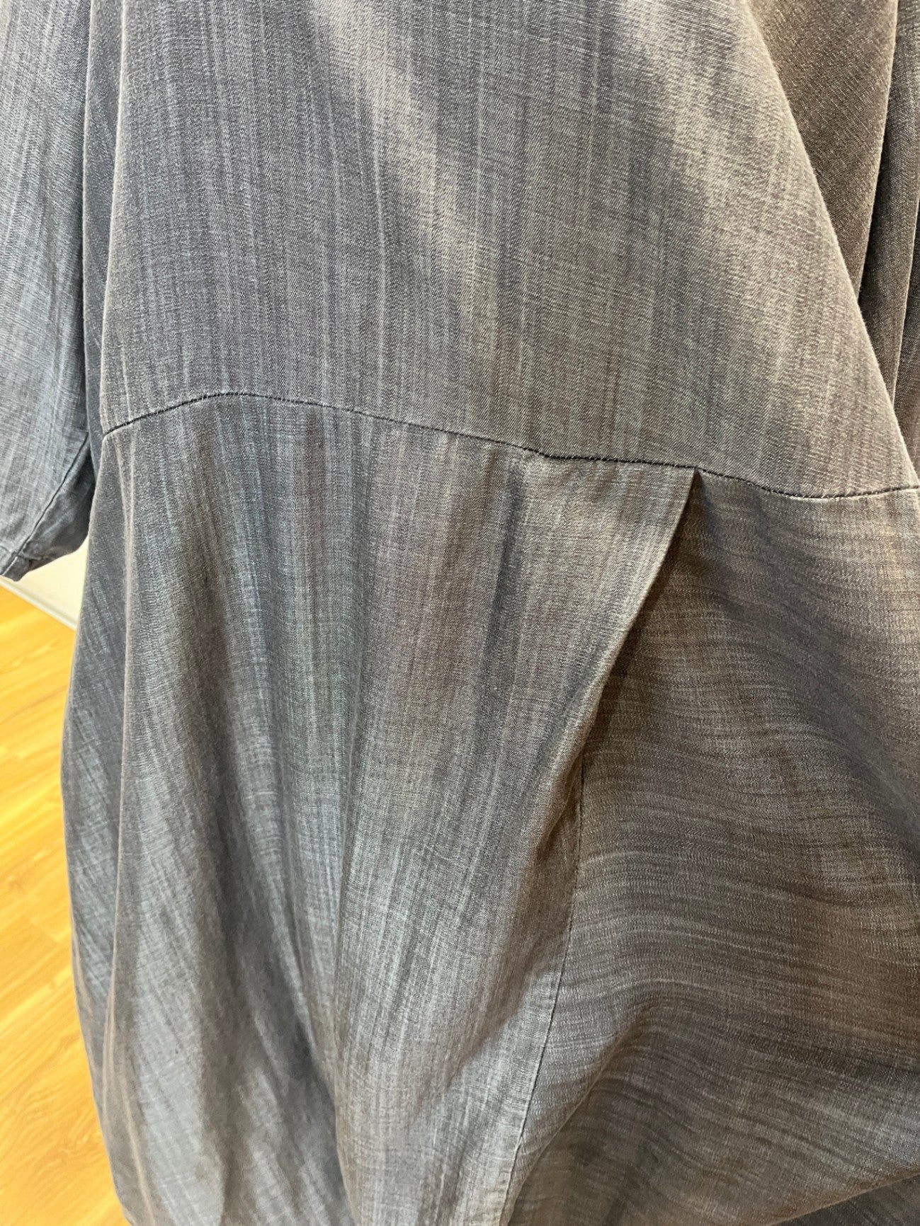 Sara Grey 3/4 Sleeve Dress Size 18