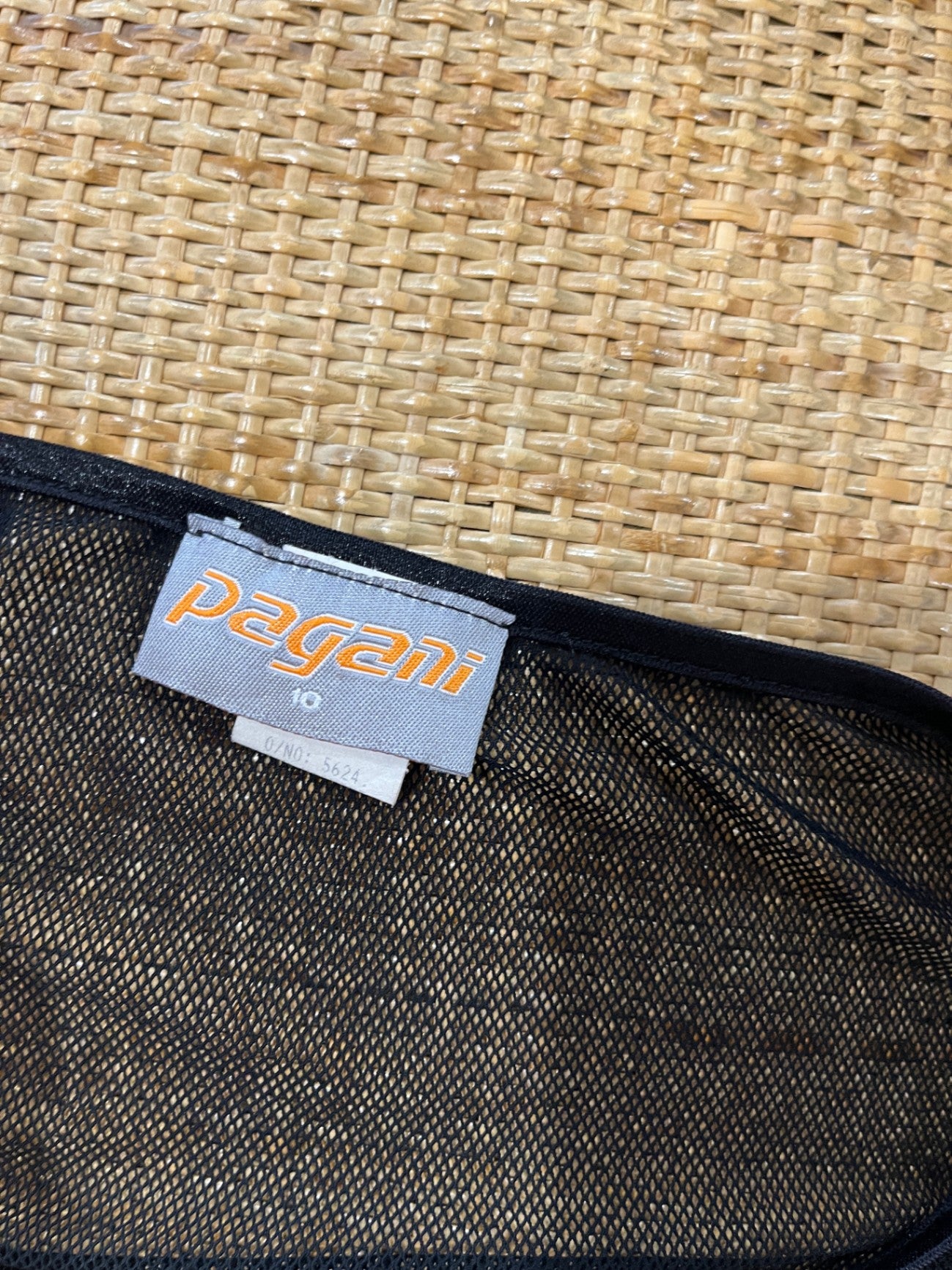 Vintage Pagani Black Top Size 10